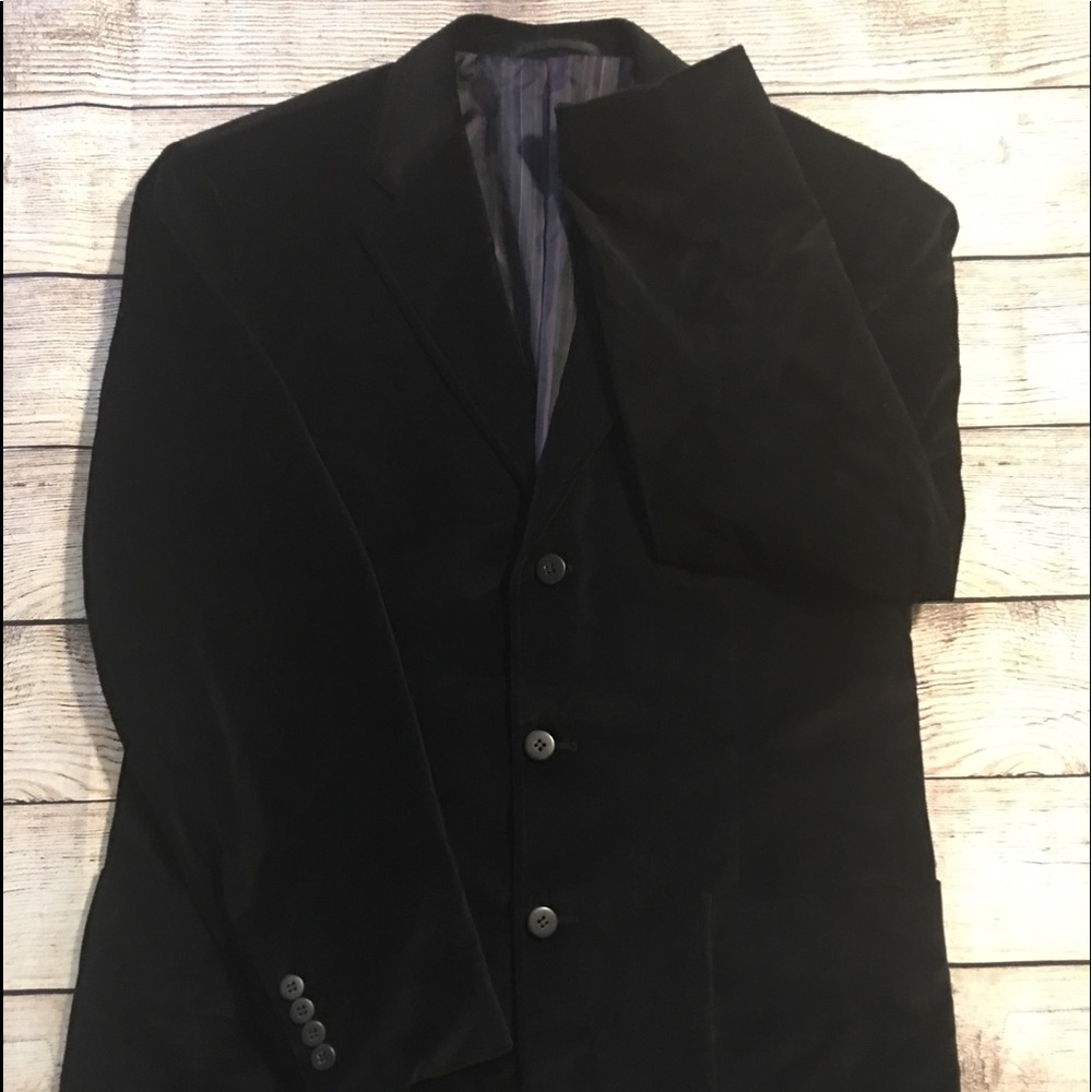 J. Ferrar Deep Purple Dress Blazer- Men’s Medium